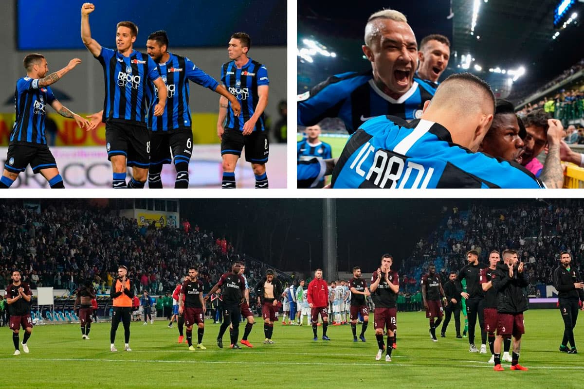 «Atalanta» va «Inter»ning tantanasi, «Milan»ning ko‘z yoshlari – Italiya chempionatida so‘nggi tur voqealari  