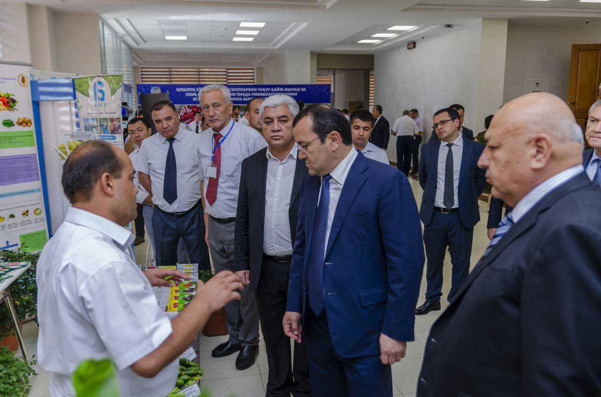 O‘zbekistonda 3 mln tonna sig‘imga ega bo‘lgan yirik agrologistika komplekslari barpo etiladi