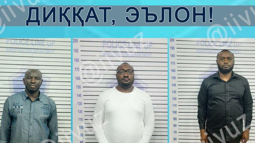 Ichki ishlar vazirligi yana 3 kamerunlik ushlanganini ma'lum qildi