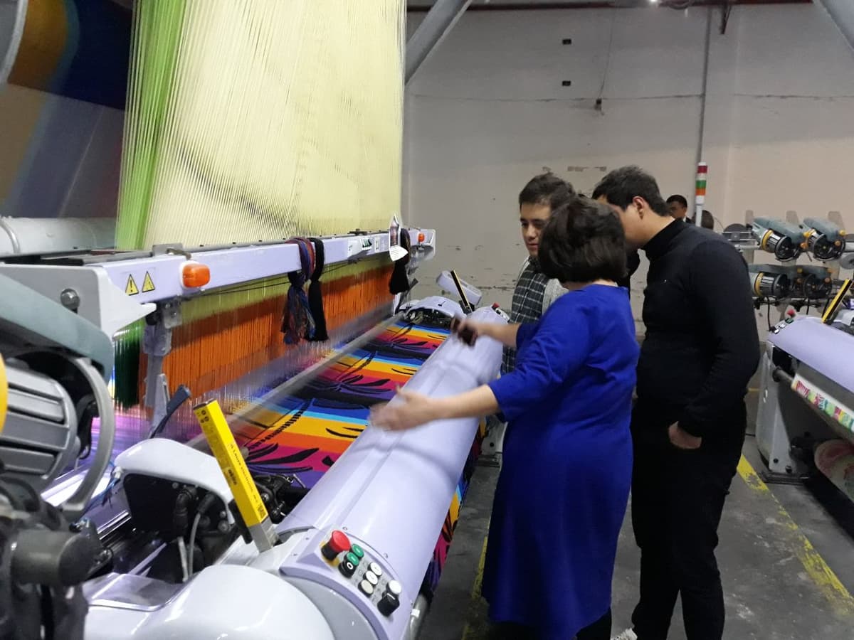 Osborn Textile корхонасида Тошкент тўқимачилик ва енгил саноат институти кафедра филиаллари  очилди