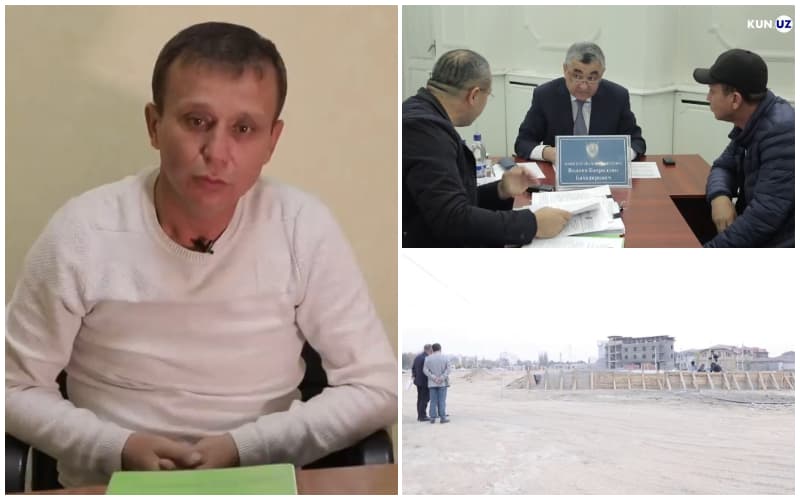 Uyini davlatga topshirib, evaziga hech narsasiz qolgan fuqaro 3 yildan buyon sarson. Ishni shahar prokurori Bahriddin Valiyev nazoratga oldi