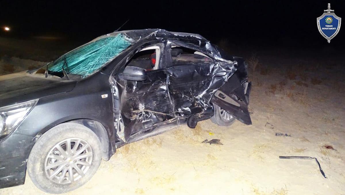 Buxoroda mudhish yo‘l-transport hodisasi yuz berdi. 2 kishi voqea joyida halok bo‘ldi