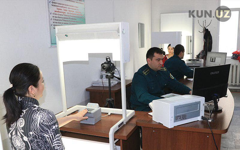 Samarqandda biometrik ma'lumotlarni yig‘ish qurilmalari soni 20taga yetdi