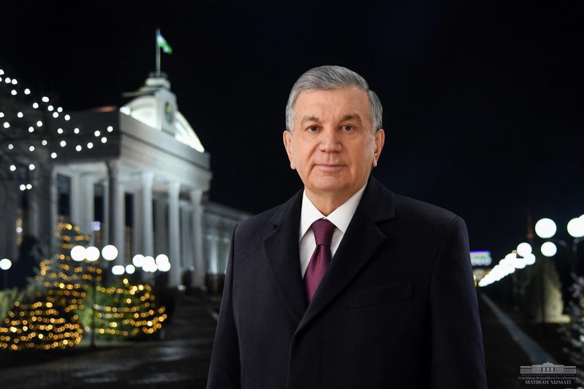 Shavkat Mirziyoyev O‘zbekiston xalqini Yangi yil bilan tabrikladi