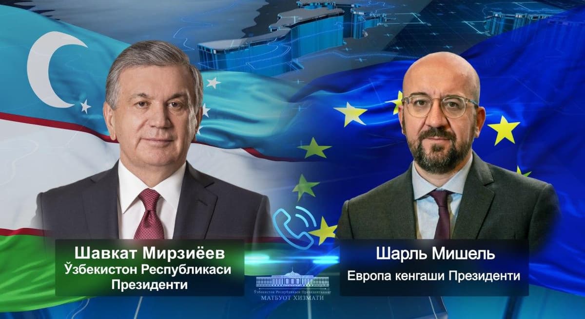 Shavkat Mirziyoyev Yevropa kengashi prezidenti bilan koronavirusga qarshi kurash masalasini muhokama qildi