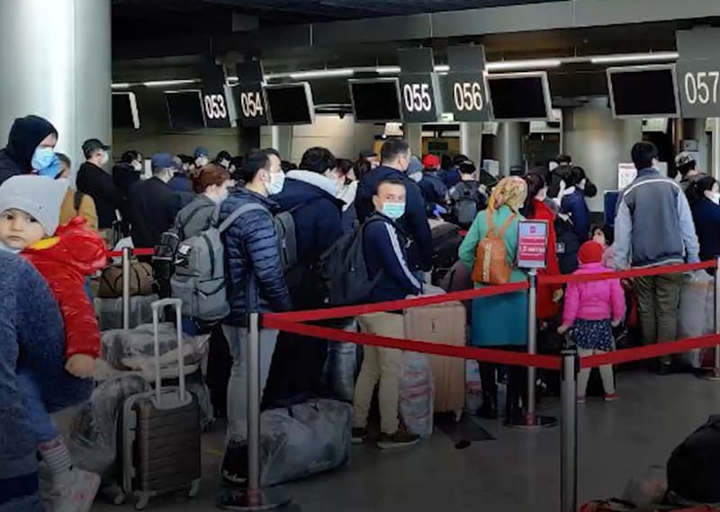 12-20 may kunlari Moskvadan 800ga yaqin O‘zbekiston fuqarosi olib kelindi