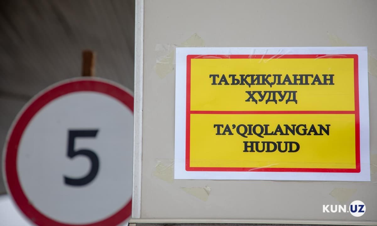 Namangan shahrida ko‘chaga chiqishga cheklov o‘rnatilmoqda