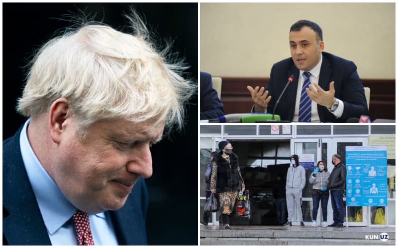 O‘zbekistonda yangi karantin choralari, Qo‘chqorovga yangi o‘rinbosarlar, Britaniyada kasallangan vazirlar va kunning boshqa xabarlari