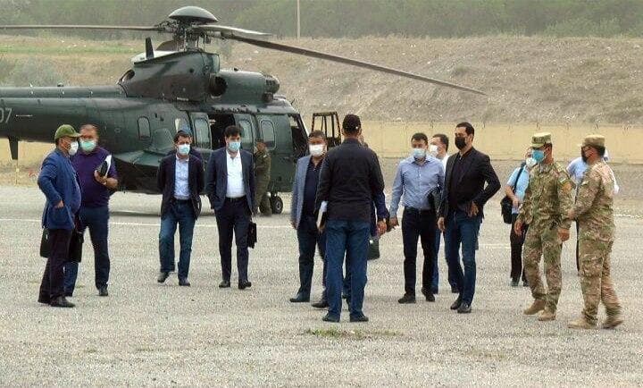 Foto: Bosh vazir o‘rinbosarlari va vazirlar So‘xda