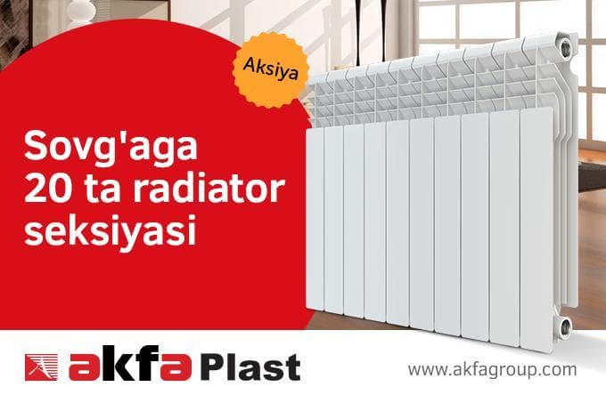AKFA Plast'dan «20 20» foydali aksiyasi!