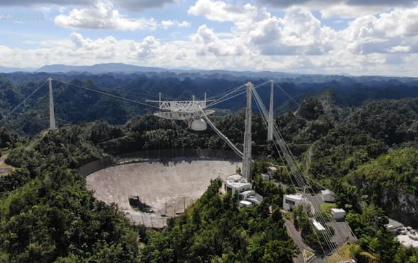 Puerto-Rikoda ulkan radioteleskop vayron bo‘ldi