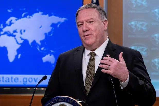 Pompeo Eron Venesuelaga noma'lum yuklar jo‘natganini ma'lum qildi
