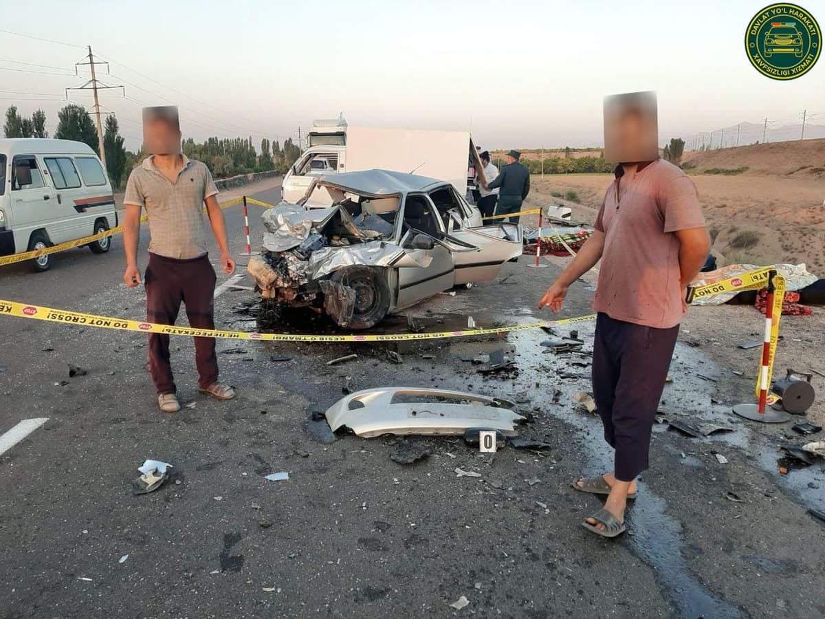 Namanganda haydovchining rulda uxlab qolishi o‘zi va yana 3 nafar yo‘lovchining vafotiga sabab bo‘ldi