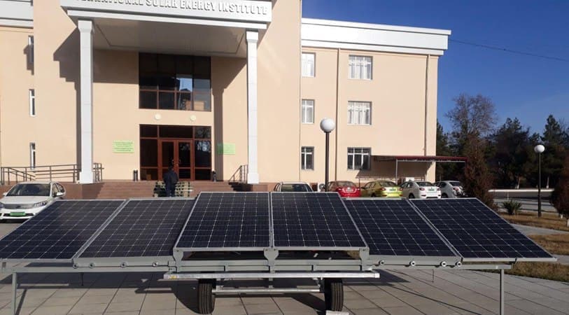 Fanlar akademiyasi instituti olimlari tomonidan mobil gibrid quyosh-yonilg‘i elektr stansiyasi ishlab chiqildi