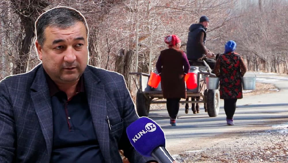 Nanayliklar hali ham ariqdan suv ichmoqda. Hokim o‘rinbosari «muammo hal bo‘ldi» degandi