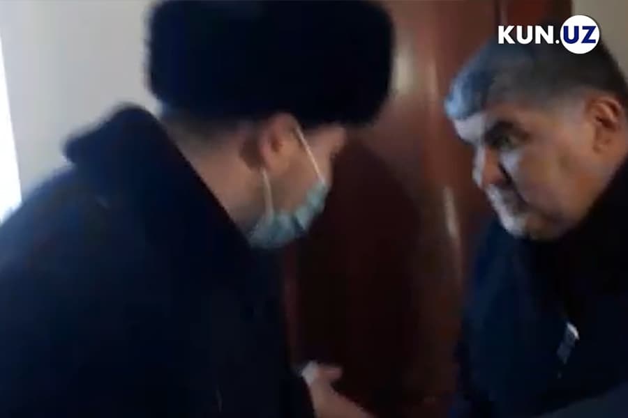 Termiz tuman sudi raisi: Jurnalistlar sud ishiga to‘sqinlik qilmoqchi bo‘lishdi