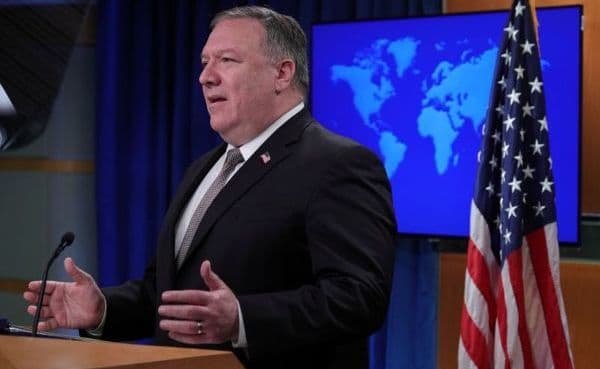 Pompeo Eronni "Al-Qoida" bilan hamkorlikda aybladi