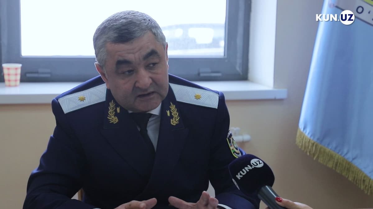 Toshkent shahar prokurori - poytaxtdagi noqonuniy qurilishlar haqida