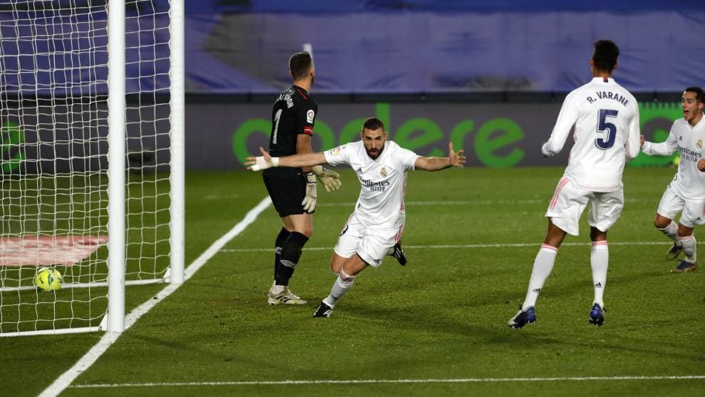 La Liga. «Real» o‘z maydonida «Atletik»dan ustun keldi, Benzemadan dubl