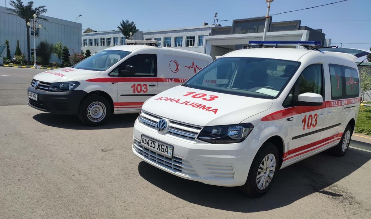 «O‘zavtosanoat» tez yordam uchun Volkswagen Caddy avtomobilini taqdim etdi