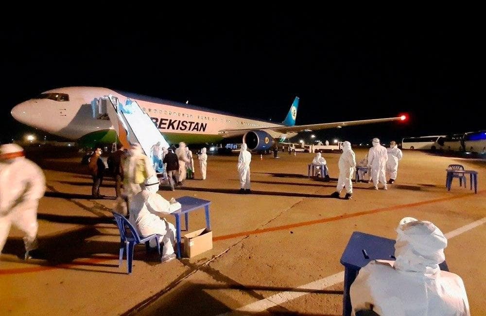 Uzbekistan organizes 17 charter flights for bringing back its citizens from abroad (list)