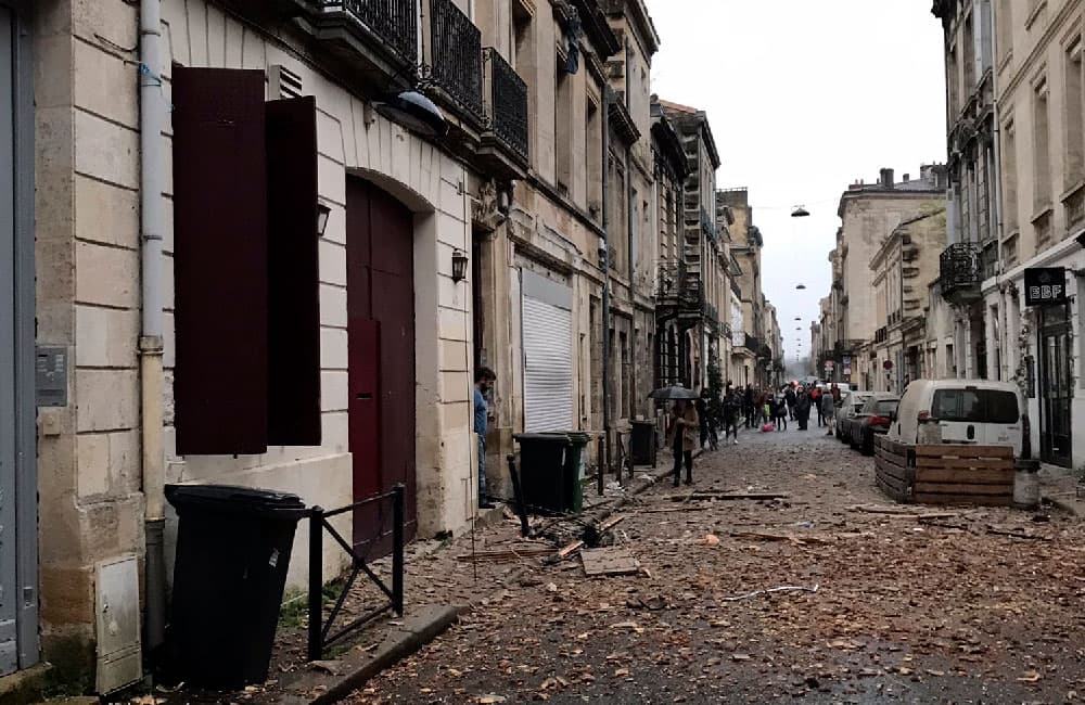 Fransiyaning Bordo shahrida kuchli portlash sodir bo‘ldi, jarohatlanganlar bor
