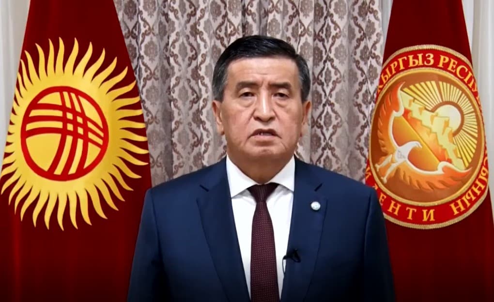 Қирғизистон президенти баёнот билан чиқди