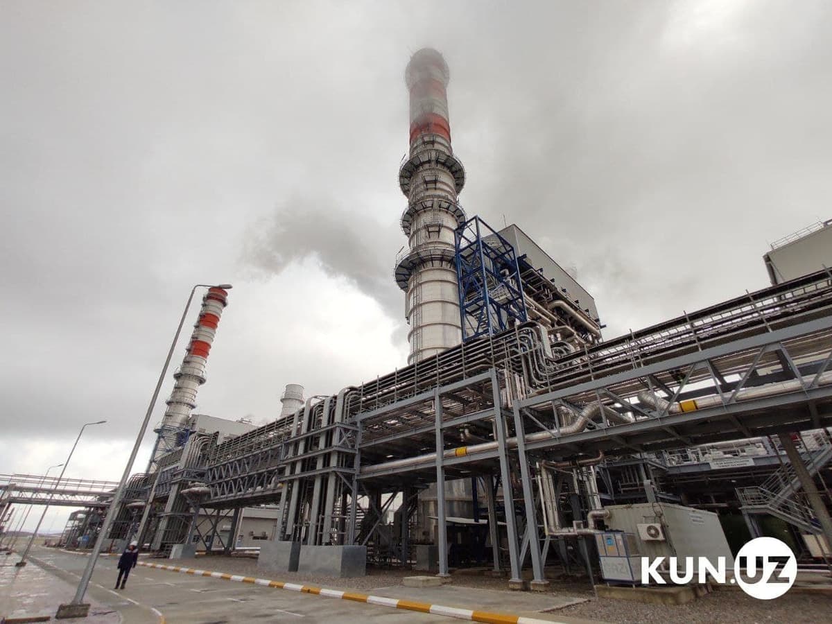 Toshkent viloyatida navbatdagi issiqlik elektr stansiyasi quriladi