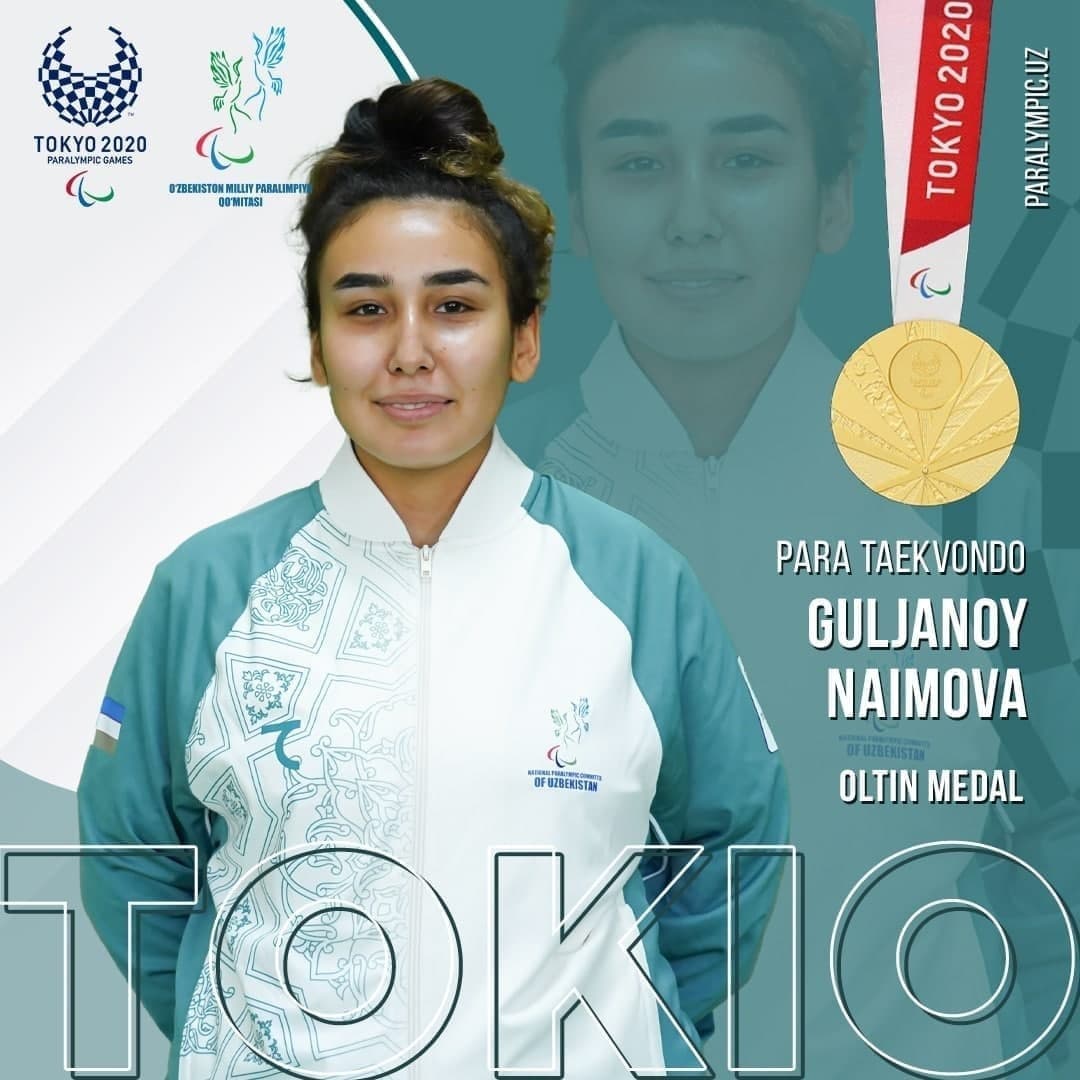 Tokio paralimpiadasi: O‘zbekiston jami 19ta medal oldi