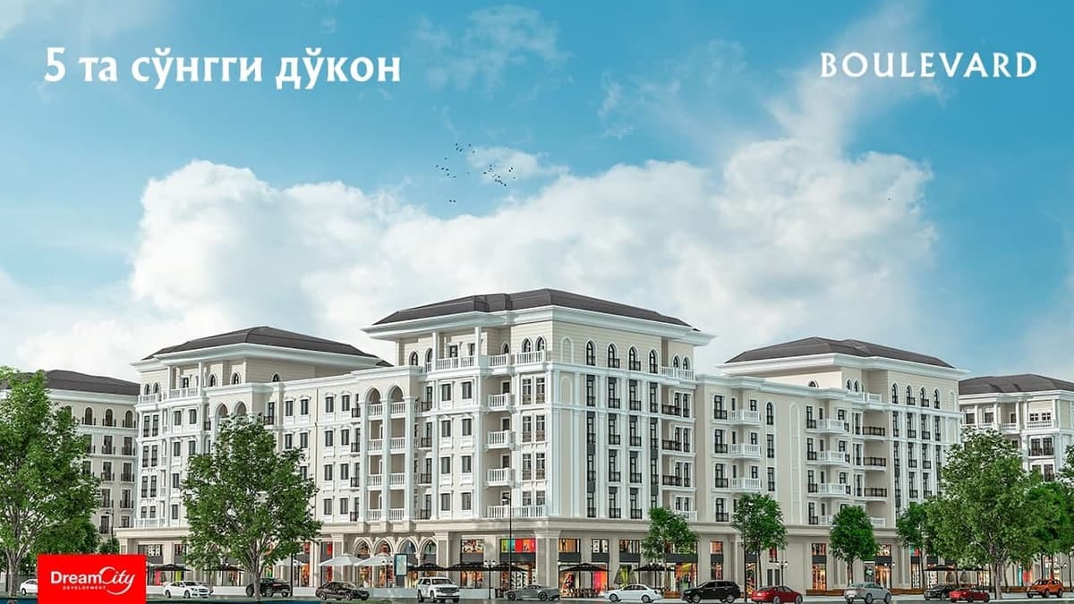 Tashkent City'dagi keng ko‘lamli Boulevard shoping-avenyuda 5 ta savdo joyi qoldi