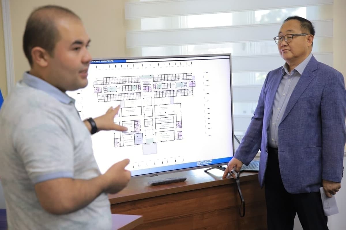 Qo‘qonda koreyalik investorlar tibbiy markaz bunyod etishadi