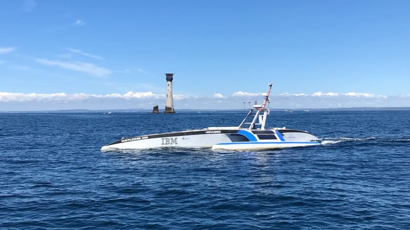 Atlantika orqali Britaniyadan AQSh tomon ekipajsiz avtonom kema yo‘lga tushdi