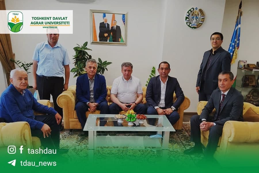 Toshkent davlat agrar universiteti delegatsiyasi Belarusga tashrif buyurdi