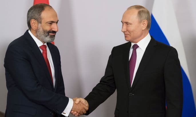 Пашинян Путиндан ҳарбий ёрдам сўради