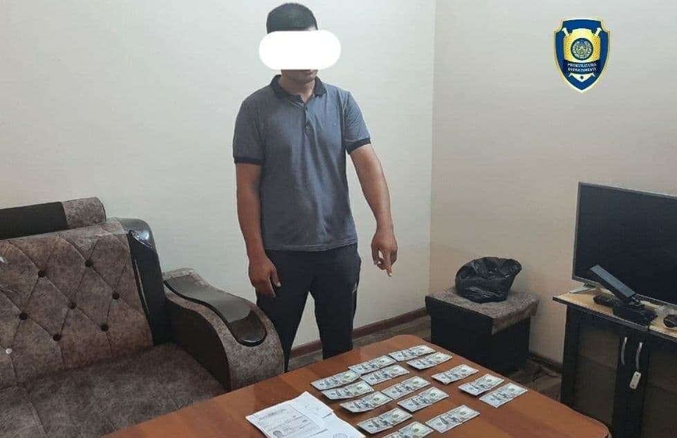 Oltinko‘l tumanida talabaning o‘qishini ko‘chirtirib berishni va'da qilgan talaba ushlandi