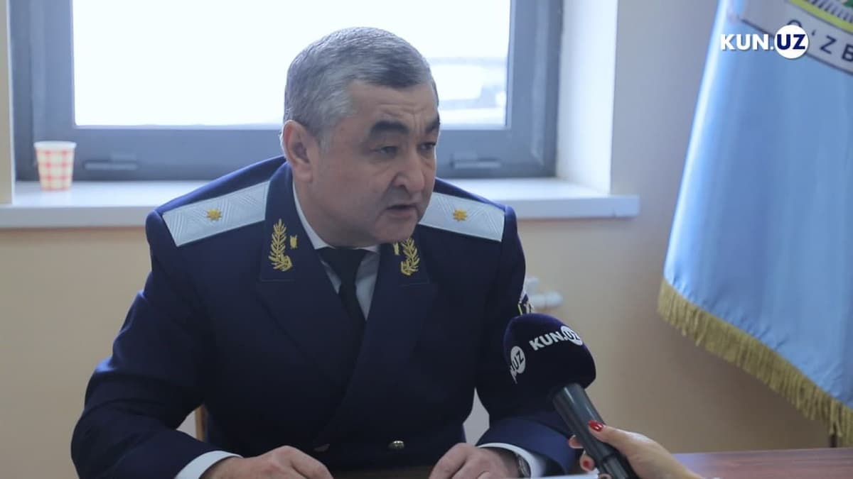 Bahriddin Valiyev bosh prokurorga o‘rinbosar bo‘ldi. Toshkent shahrining yangi prokurori kim bo‘lishi ma'lum 