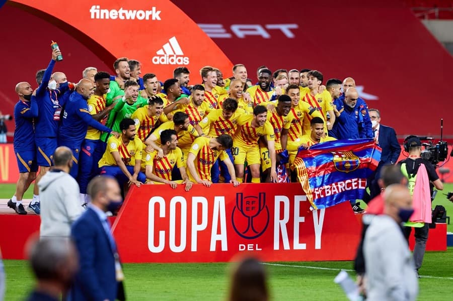 «Atletik» darvozasiga 4 ta gol urgan «Barselona» Ispaniya Kubogini qo‘lga kiritdi