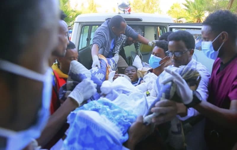 Efiopiyada bozorga berilgan aviazarba oqibatida 50dan ortiq kishi halok bo‘ldi