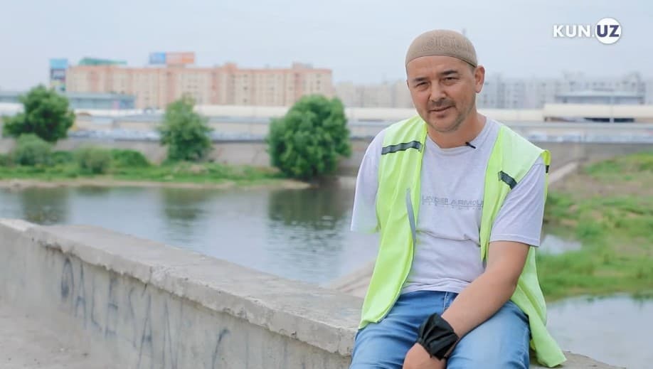 «Eng katta baxt – oila bilan bir dasturxon atrofida o‘tirish» – bir qo‘li bilan ishlayotgan aravakash hikoyasi