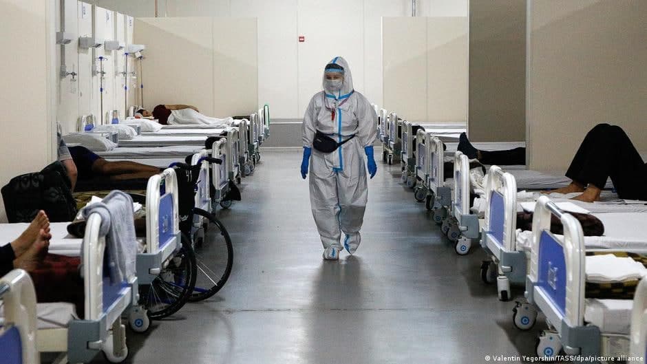RFda apreldan beri birinchi marta bir kunda 12,4 mingdan ortiq COVID holati aniqlandi