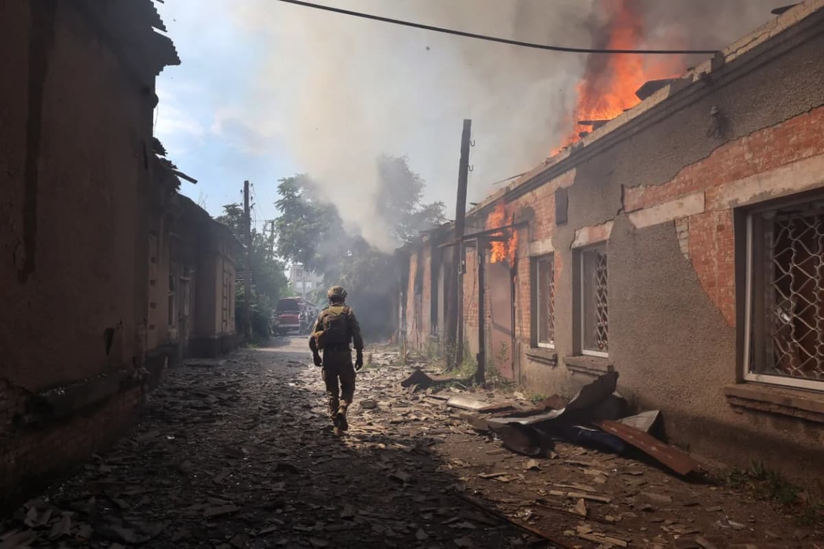 Britaniya mudofaa vazirligi: Rossiyaning Donbass uchun jangdagi keyingi nishoni Slovyansk bo‘lishi mumkin