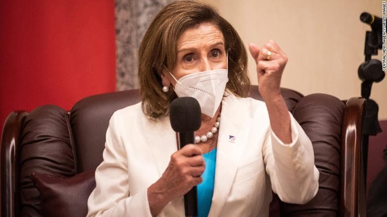 Pelosi Vashington Tayvanni tinimsiz qo‘llab-quvvatlashi haqida ma’lum qildi