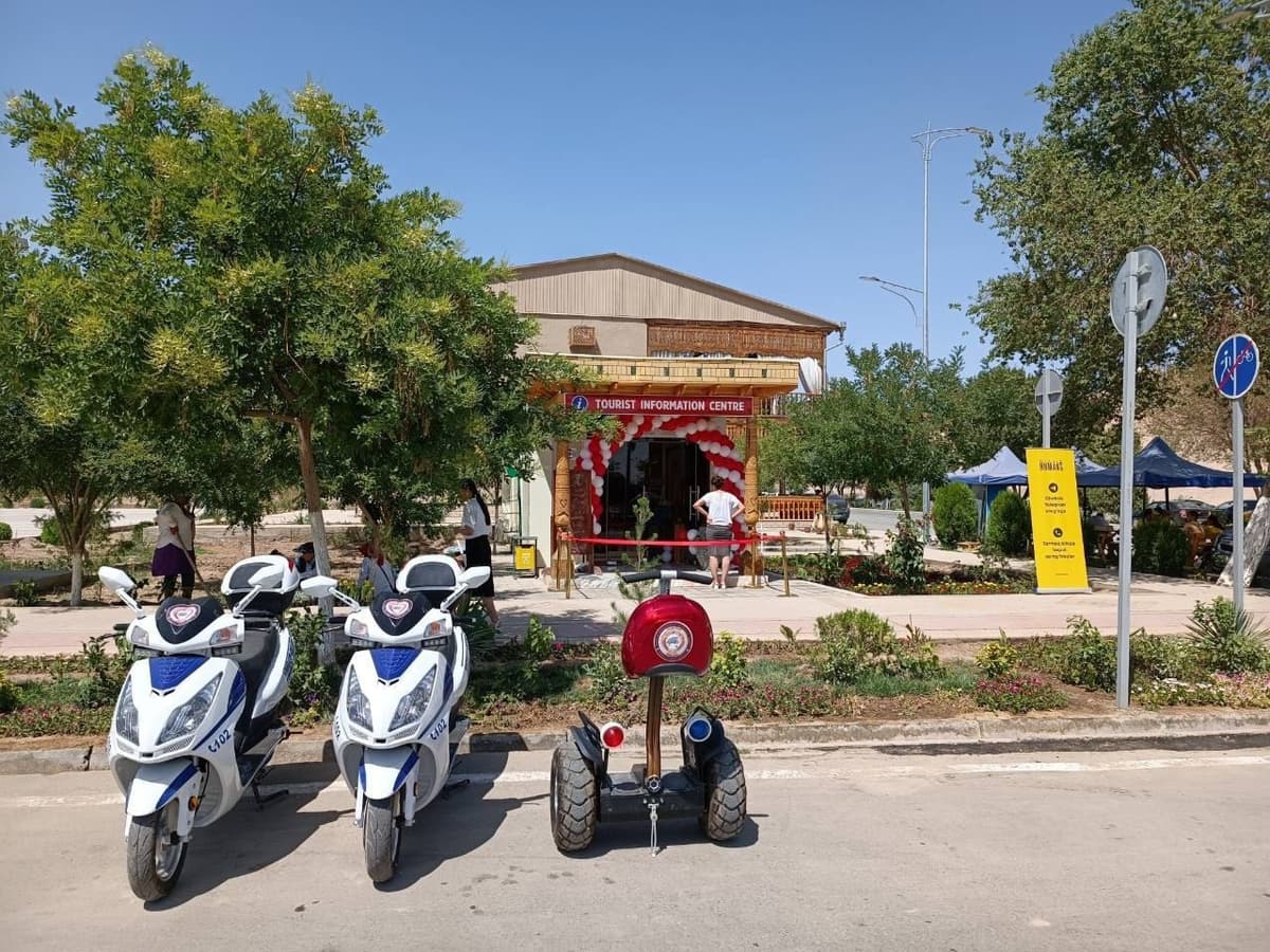 Xivada yangi turizm axborot markazi ochildi