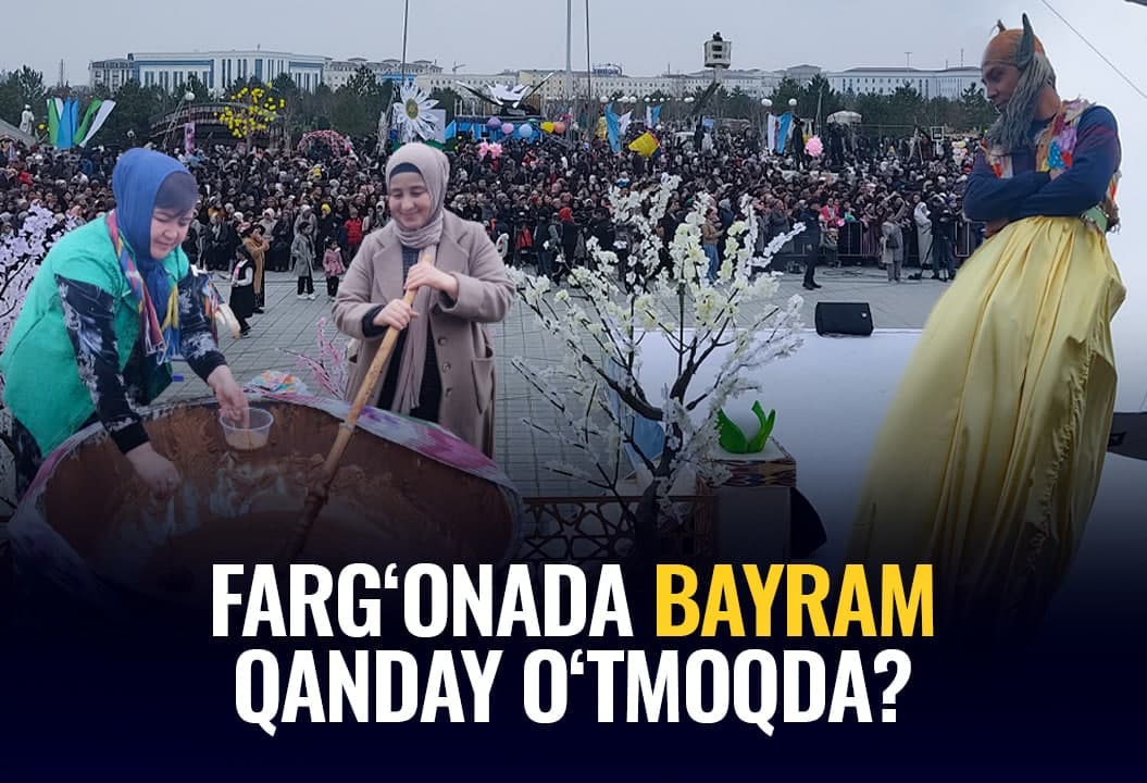 Navro‘z bayrami munosabati bilan Farg‘onada ommaviy sayllar tashkil etildi – Fotogalereya