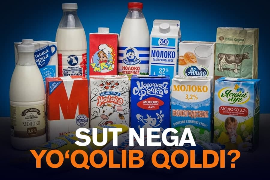 Poytaxt savdo rastalarida arzon sut nega yo‘qolib qoldi?