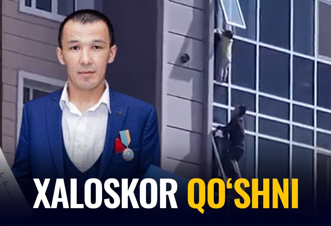 Nur-Sultonda 8-qavatdan osilib qolgan qizcha qutqarildi. Xaloskorga uy sovg‘a qilindi