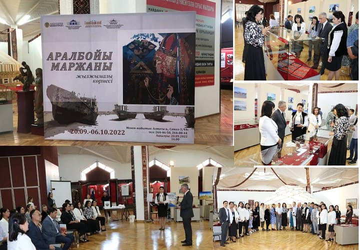Қозоғистонда «Оролбўйи гавҳари» кўргазмаси очилди
