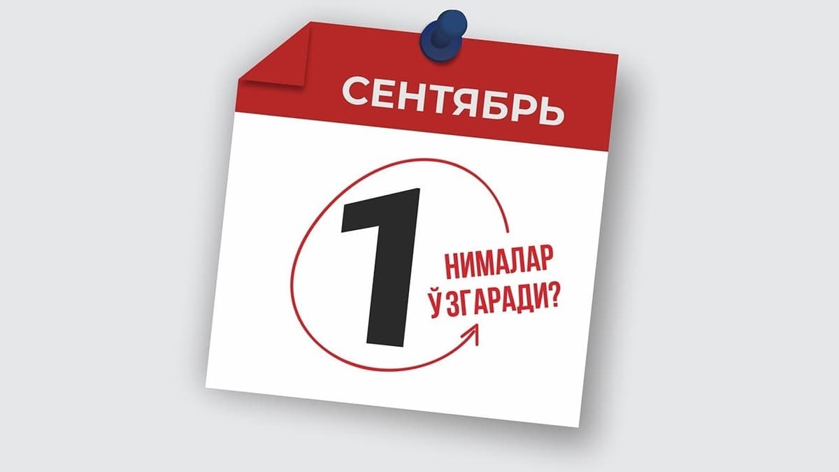 Homiladorlikka to‘lanadigan nafaqa, bekor bo‘ladigan texnik ko‘rik, 50 foiz ustama oladigan maktab o‘qituvchilari va boshqa yangiliklar - 1 sentabrdan qonunchilikda nimalar o‘zgaradi?