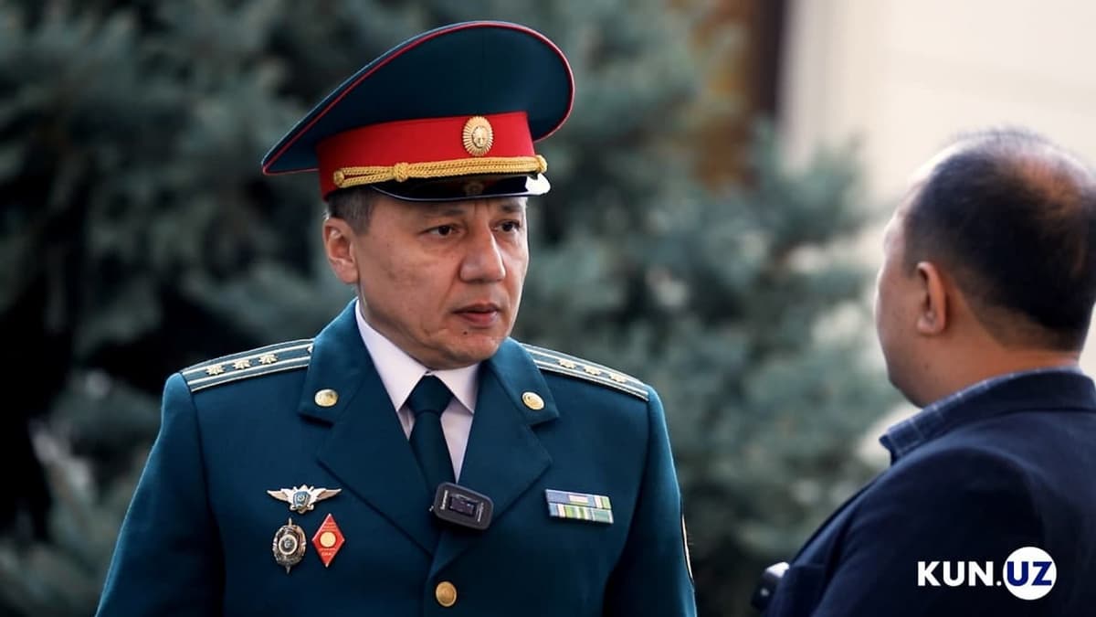 Rustam Hotamov: “IIV O‘z xavfsizlik xizmatiga salbiy illatli xodimlar bo‘yicha qat'iy topshiriq berilgan”