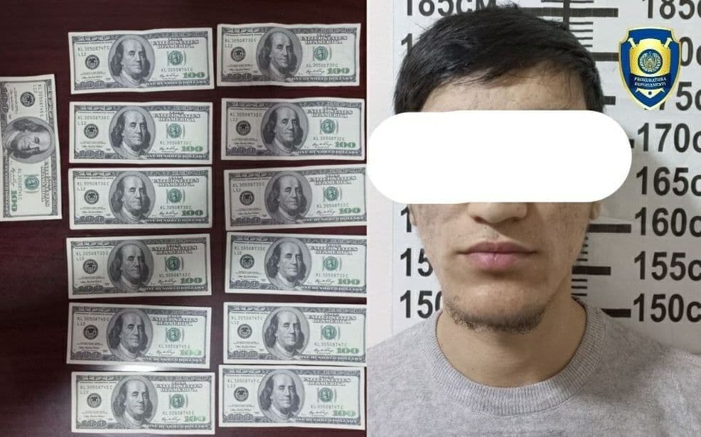 Navoiyda qalbaki dollar bilan savdo qilmoqchi bo‘lgan shaxs ushlandi